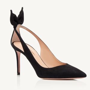 BRAND NEW!!! Aquazzura Bow Tie Pump 85